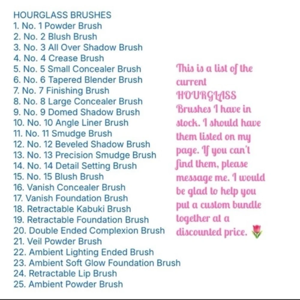 Hourglass Retractable Foundation Brush ~NEW~